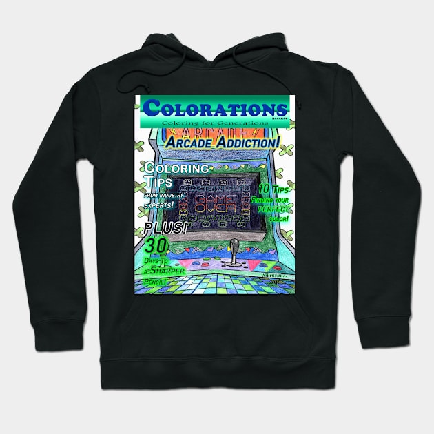 Arcade Addiction Hoodie by ajbruner77